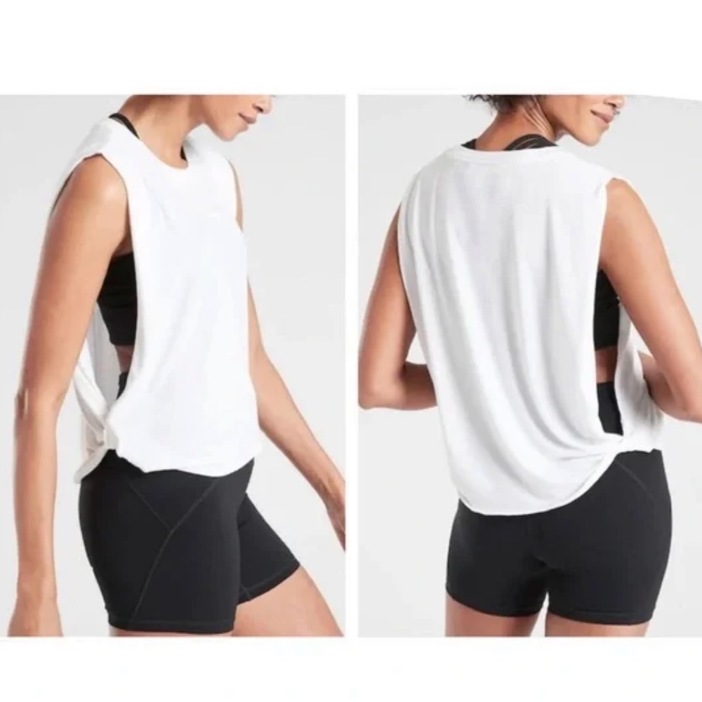 Athleta Cloudlight relaxed muscle tanks (2)